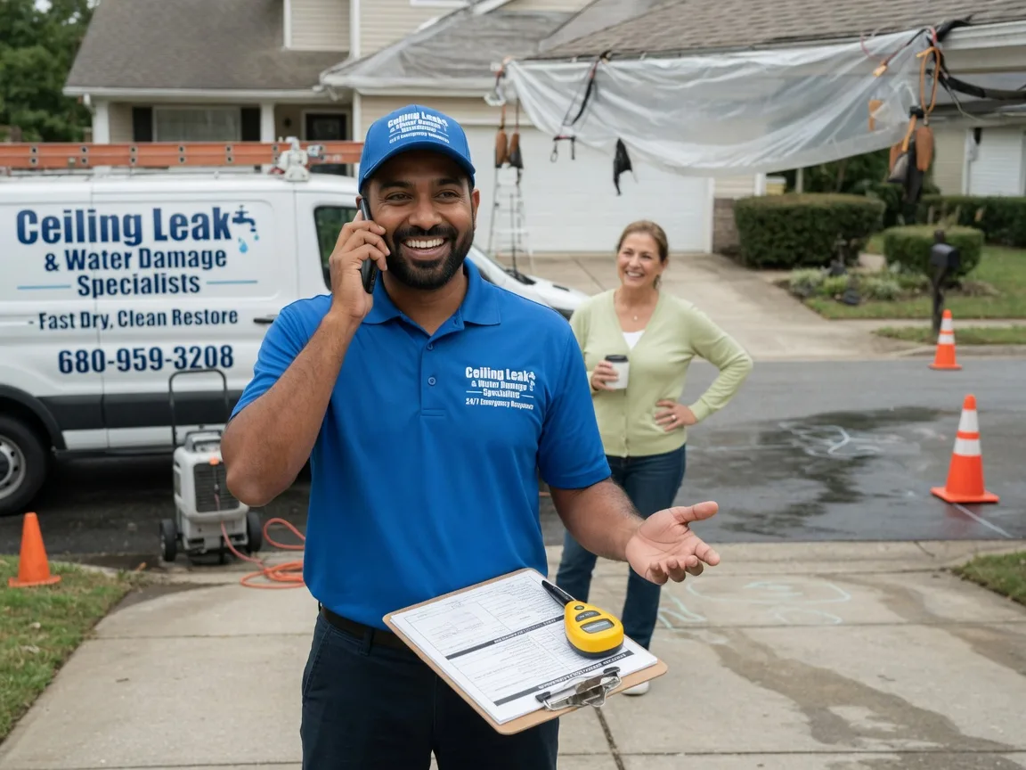 Ceiling Leak Cleanup Waterville, IA FAQs